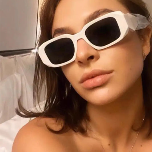 Small Polygon Rectangle Sunglasses