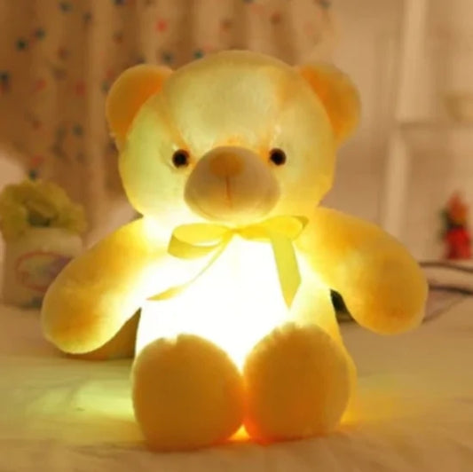 Glow-in-the-Dark Bear Plush