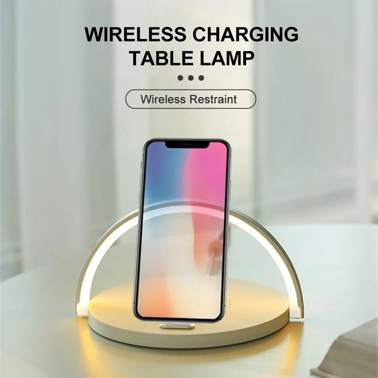 Fast Wireless Charger Table Lamp