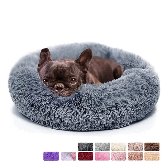 Comfortable and Stylish Donut Dog Bed