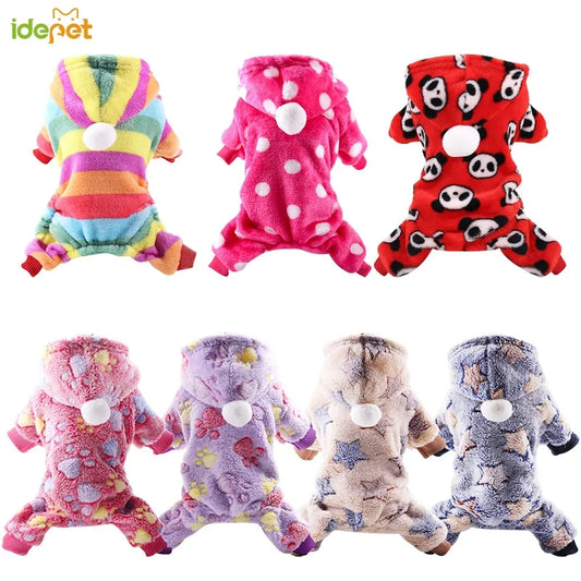 Dog Fleece Pajamas