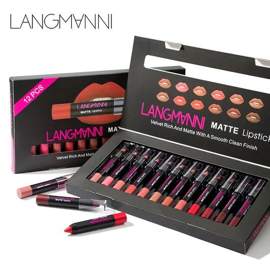 12 Piece Lipstick Set