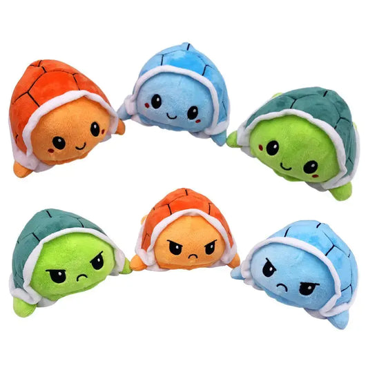 Reversible Turtle Stuffed Toy