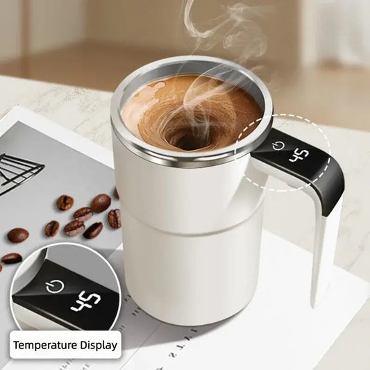 Electric Mixing Coffee Mug